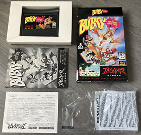 Bubsy in Fractured Furry Tales (Atari Jaguar) complete, CIB, cleaned, tested