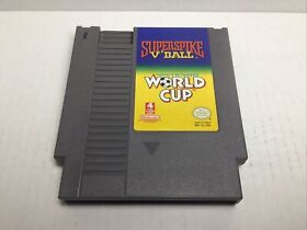 Super Spike V'Ball World Cup Soccer NES Game Original Nintendo Tested