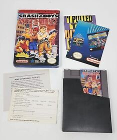 Crash 'N' the Boys Street Challenge Nintendo No Manual Authentic NES