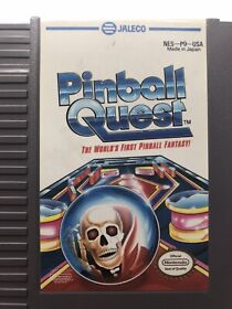 Pinball Quest Nintendo Entertainment System, 1990/NES Cartridge Cleaned/Tested