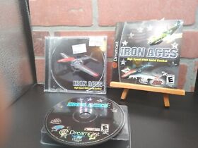 Iron Aces Sega Dreamcast Complete Acceptable Condition FAST SHIPPING see pics 👀
