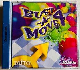 Bust a move 4 - Sega Dreamcast embalaje original / sin instrucciones / no manual / PAL