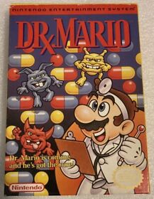 Dr. Mario (Nintendo Entertainment System, NES, 1990) CIB Excellent Condition