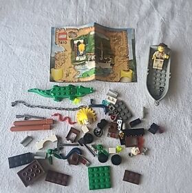 Lego 7410 Jungle River Adventurers Orient Expedition 100% Complete With Manual