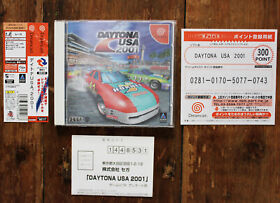 DAYTONA USA 2001 NTSC-J for Sega Dreamcast VGC Japan JPN