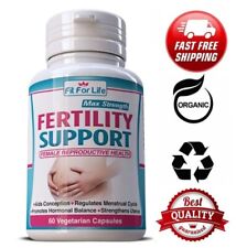 PREGNANCY FEMALE FERTILITY REPRODUCTIVE NATURAL HEALTH CONCEPTION  AID 60 CAPS