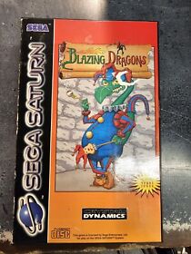 Sega Saturn - Blazing Dragons mit OVP