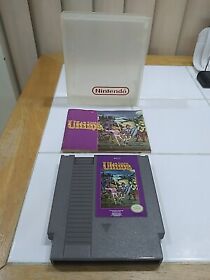 Ultima: Exodus (Nintendo NES, 1989) with Manual Tested 