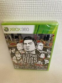 Sleeping Dogs (Microsoft Xbox 360, 2012) New Sealed