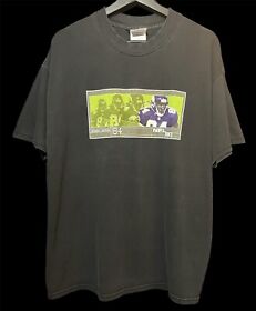 Vintage Sega Dreamcast NFL 2K1 Promo Randy Moss Graphic Shirt XL Brady Manning