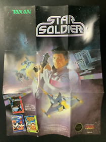 Star Soldier Taxan TAX-SQ-US NES Nintendo Insert Poster Only