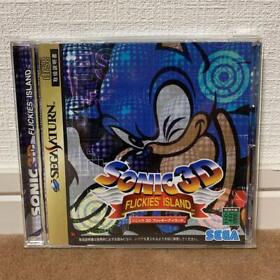 Sonic 3D Flickies' Island Sega Saturn 1999 Japanese