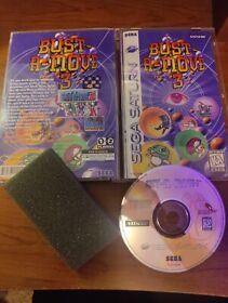 Bust-A-Move 3 for Sega Saturn! Complete! Tested!