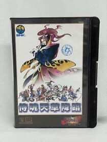 Neo Geo AES Samurai Shodown 4 AMAKUSA'S REVENGE game from Japan used Rare
