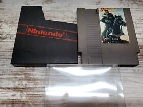 indiana jones and the last crusade nintendo nes with cover and plastic protector