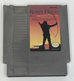 ROBIN HOOD: PRINCE OF THIEVES ~Original Nintendo (NES) Game ~Tested/Working~LOOK