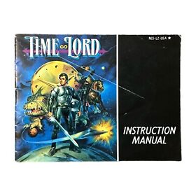 Manual Time Lord Nintendo NES SOLAMENTE ~ Folleto de instrucciones ~ NES-LZ-EE. UU.*