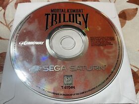 Mortal Kombat Trilogy Sega Saturn 1997 Tested Works!