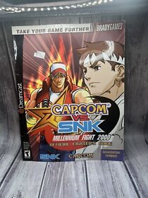 Capcom vs. SNK Millennium Fight 2000 Dreamcast Brady Games Fighters Guide