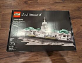 NEW LEGO Architecture United States Capitol Building 21030 Playset NIB Retired