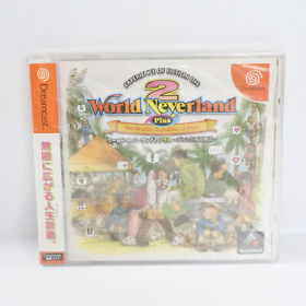 WORLD NEVERLAND 2 PLUS Brand NEW Dreamcast Sega 8226 dc