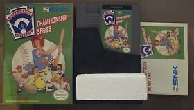 Little League Baseball: Championship Series (Nintendo NES) Complete CIB