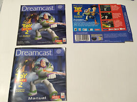 Toy Story 2- INLAYS / MANUAL ARTWORK ONLY Sega Dreamcast  (PAL)