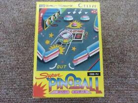 Famicom Soft Super Pinball (Box Theory) Coconut Japan