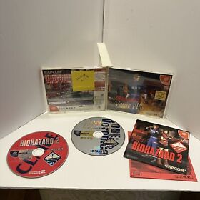 Biohazard 2 Value Plus Sega Dreamcast [JAPAN IMPORT] INCOMPLETE