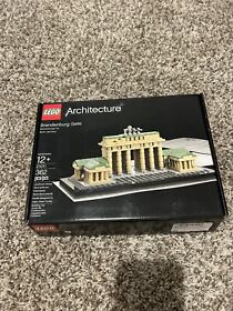 Retired LEGO Architecture 21011 Brandenburg Gate set Berlin Box & Instructions 