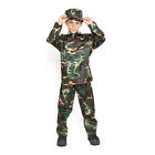 Child Kids US Army Camo Camouflage Soldier Military Marine Boy Costume Uniform