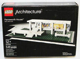 Retired Lego Set - Farnsworth House Illinois 21009 Architecture - New Sealed NIB