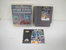 Carro Nintendo WWF WrestleMania Steel Cage Challenge NES con manual