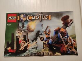 LEGO 7091, Building Instructions, Castle, Knight's World, ONLY INSTRUCTION, Knights, Instructions