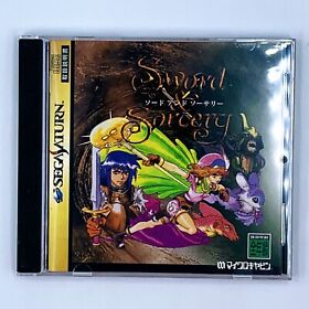 Sword & Sorcery  Sega Saturn SS Japan Import US Seller