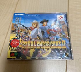 Lethal Enforcers II 2 Sega Mega CD KONAMI Factory Sealed