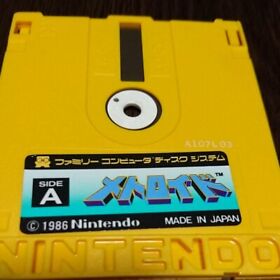Metroid Nintendo Famicom Disk system FCD Disk Only From Japan