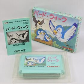 BIRD WEEK Famicom Nintendo 2774 fc