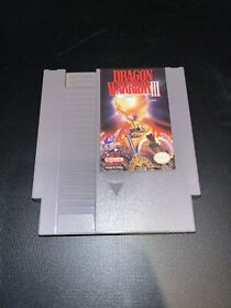 Dragon Warrior III 3 (Nintendo NES) Cartridge *TESTED* CLEAN *SAVES* WORKS