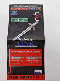 Nintendo VIP 24:7 Card Zelda II The Adventure of Link NES Classics ungerubbelt