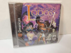 Record of Lodoss War (Sega Dreamcast) BRAND NEW SEALED - NICE - FREE SHIPPING!