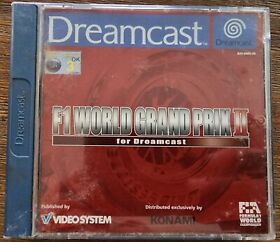 F1 World Grand Prix II (Sega Dreamcast 1999) PAL COMPLETE Authentic Good Cond.