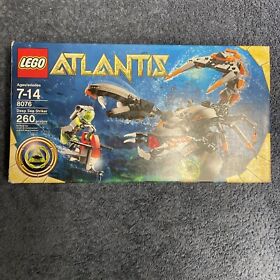 LEGO Atlantis 8076 Deep Sea Striker 100% Complete W/Box & Instructions 