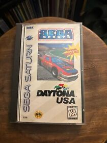 Daytona USA (Sega Saturn, 1995) Complete CIB w Reg Card - Tested - FREE SHIPPING