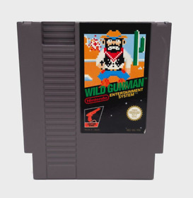 Wild Gunman Nintendo NES Cartridge FRA