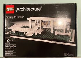 LEGO 21009 Architecture Farnsworth House Retired Factory Sealed Box