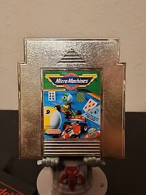 Micro Machines (Nintendo 1991) NES Game Tested w/ Dust Cover Authentic