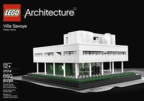LEGO ARCHITECTURE 21014 Villa Savoye Band, Hard to Find Retired Building Set New