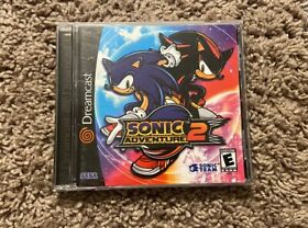 Sonic Adventure 2 (Sega Dreamcast, 2001) Complete In Box, Excellent Condition