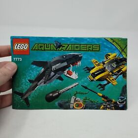 Lego Aqua Raiders 7773 instruction book/manual only 